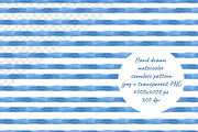 Stripes patterns set, a Pattern Graphic by Lososenok (Thumbnail 3 of 5)