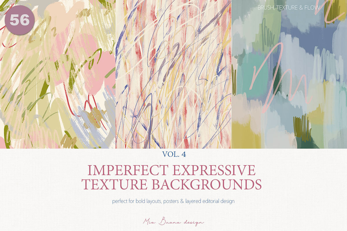 Painted Texture Backgrounds Bundle, a Background Graphic by Mio Buono (Photo 42 of 54)