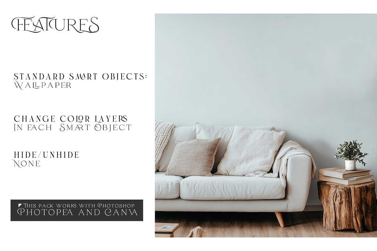 Wallpaper Mockups PSD and PNG, a Product Mockup by mock-ups (Photo 3 of 8)
