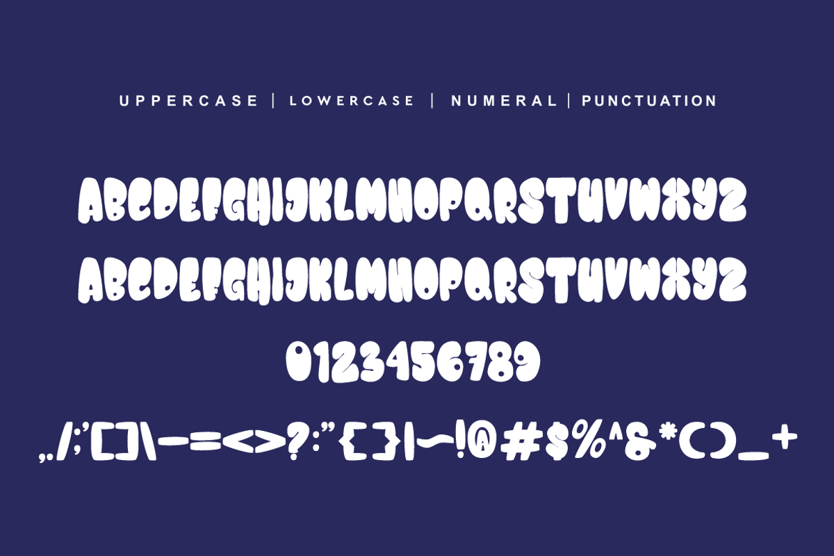 Fancy Smile - Cute Fonts, a Handwritten Font by QR Design Studio (Photo 6 of 7)
