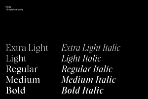 Ponte - 10 Font Family