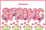 Spring-PNG fonts, a Symbol Font by It me digital art (Thumbnail 1 of 5)