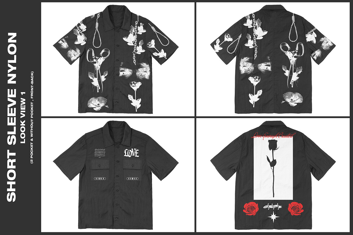 Short Sleeve Nylon - Mockup, a Shirt Mockup by DaldSgh (Photo 4 of 12)