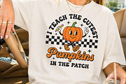 I Teach the Cutest Pumpkins SVG, a Seasonal Illustration by Rose Art (Thumbnail 3 of 7)