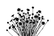 Wildflower Silhouette Vector Set, an Illustration by BIPLOB EXPERT (Thumbnail 9 of 9)