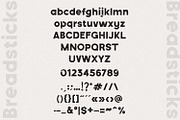 Breadsticks A Distressed Sans, a Sans Serif Font by Prestige Artsy Studio (Thumbnail 9 of 9)