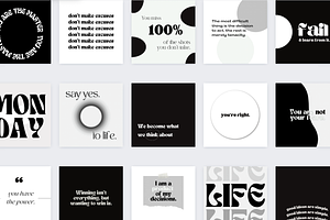 Social Media Quotes Templates