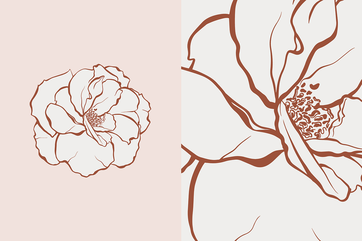 Elegant Floral Patterns Vector, a Pattern Graphic by ilonitta (Photo 7 of 10)