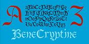 BeneCryptine, a Blackletter Font by Ingrimayne Type (Thumbnail 4 of 6)