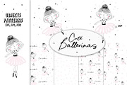 Cute Ballerinas!, a Graphic by Irene_Boiko_ART (Thumbnail 1 of 7)