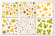 11 Honey patterns + Bonus, a Pattern Graphic by Midstream (Thumbnail 2 of 8)
