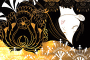 Abstract flower procreate brush, a Brush Add-On by Meisanmui (Thumbnail 4 of 7)