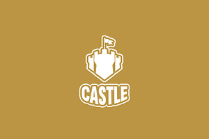 Castle logo icon illustration, a Branding & Logo Template by Dyn Studio