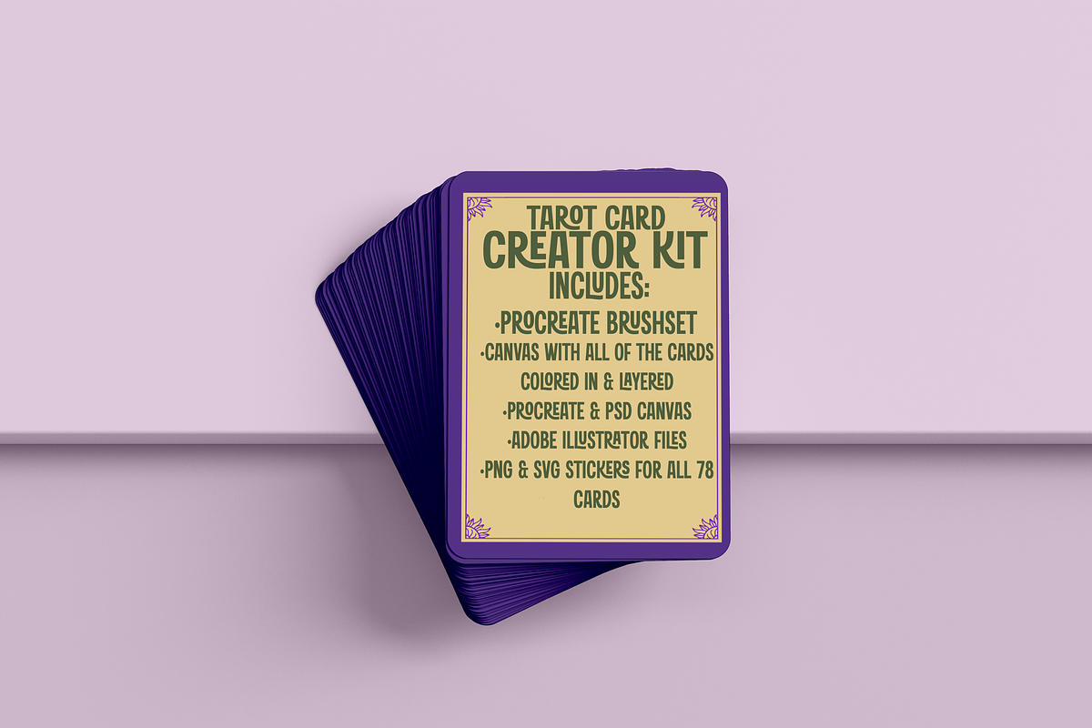Tarot Card Creator Kit | 200+Files|, a Graphic by Jakayla Digital Co (Photo 14 of 15)
