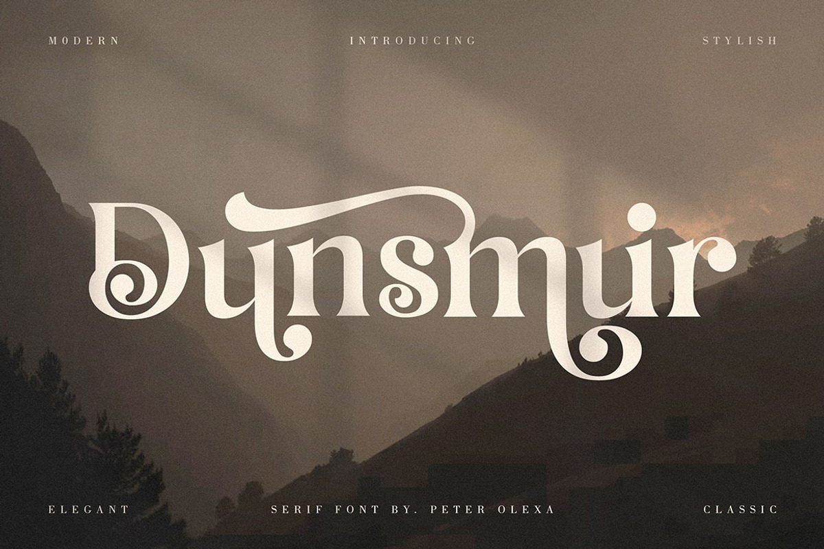 Trendy & Modern Fonts - 10 Sets, a Sans Serif Font by Cruzine (Photo 4 of 55)