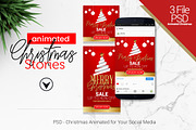 PSD - Animated Christmas Stories, a Social Media Template by dePanda (Thumbnail 1 of 6)