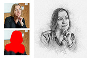 Pencil Sketch Maker, an Action Add-On by MRI STUDIO (Thumbnail 19 of 28)