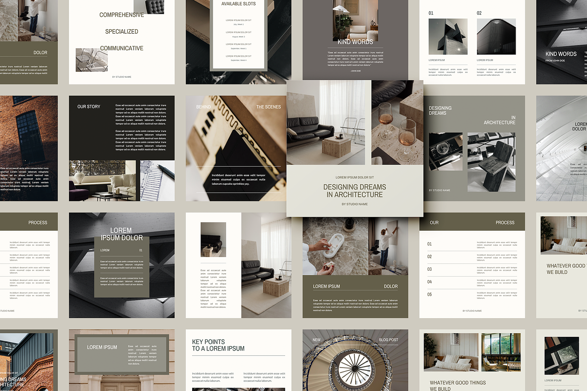 Refined Social Media Templates, a Social Media Template by Brand & Bloom (Photo 2 of 9)