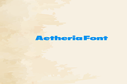 Aetheria Font-37-24, a Sans Serif Font by canve (Thumbnail 1 of 2)