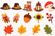 Thanksgiving Clipart Fall Turkey PNG, a Seasonal Illustration by SugarCloudStudioArt (Thumbnail 6 of 6)