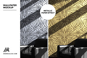 Wallpaper Mockup with Leather Chair, a Household Mockup by Andrea Muller (Thumbnail 6 of 7)