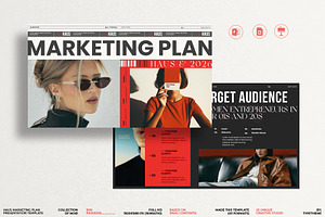 HAUS Marketing Plan Template, a Presentation Template by Aura Agency