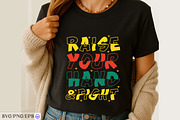 Raise Your Hand And Fight T-Shirt, a Seasonal Illustration by mh_arif (Thumbnail 2 of 3)
