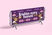 Bloomhara - Landscape Banner, a Print Template by Fannan Studio (Thumbnail 3 of 3)