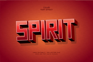 Text Effect Spirit