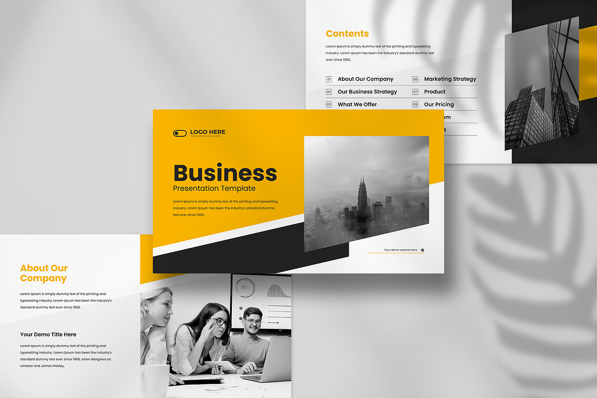 Presentation design template, a Presentation Template by Tanmoy Topu (Photo 2 of 5)