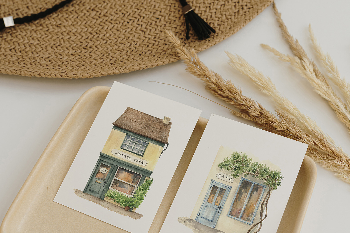 SUMMER CAFE, a Seasonal Illustration by LiChu Art (Photo 4 of 8)