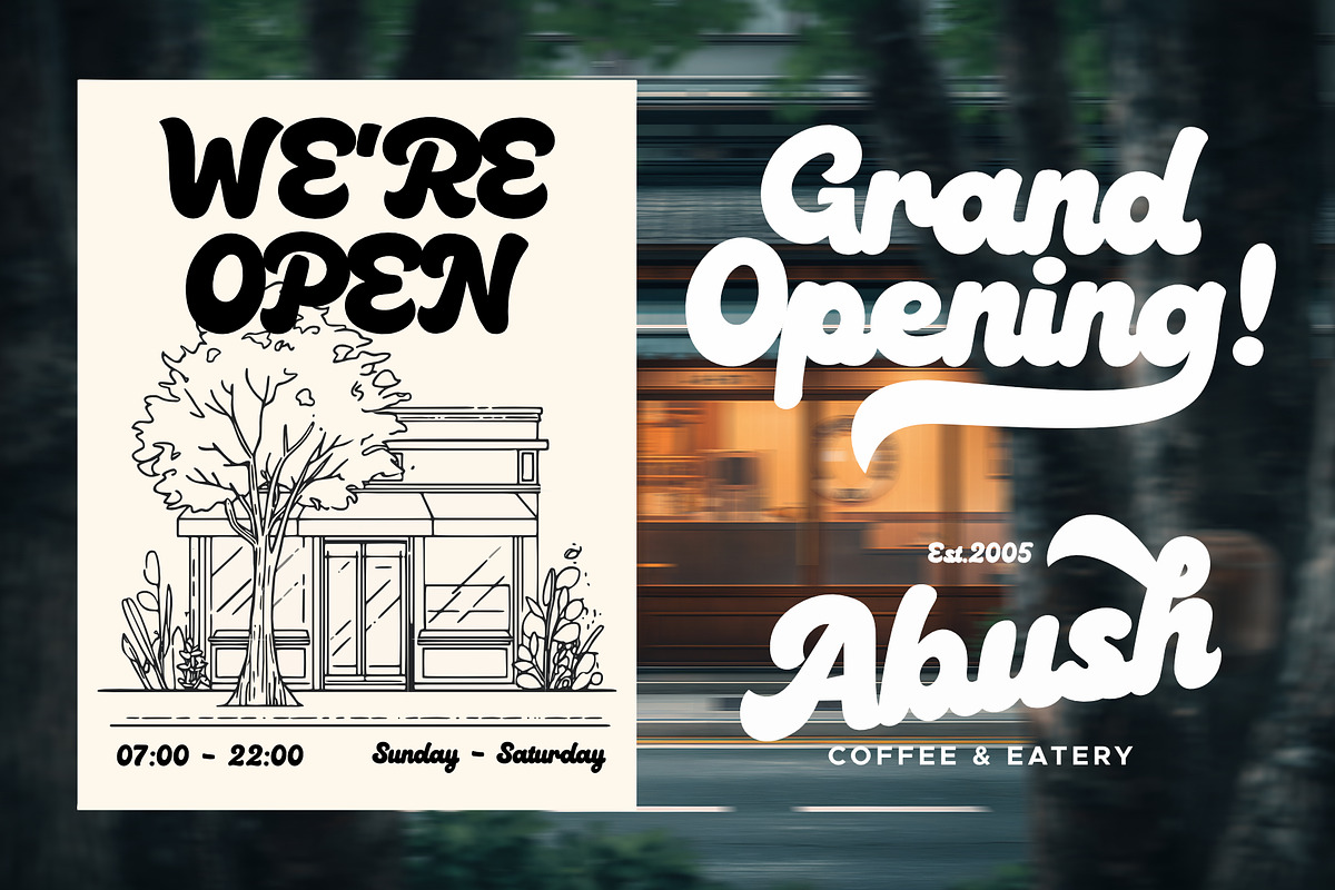 Refind Script, a Script Font by Modikstype (Photo 3 of 9)