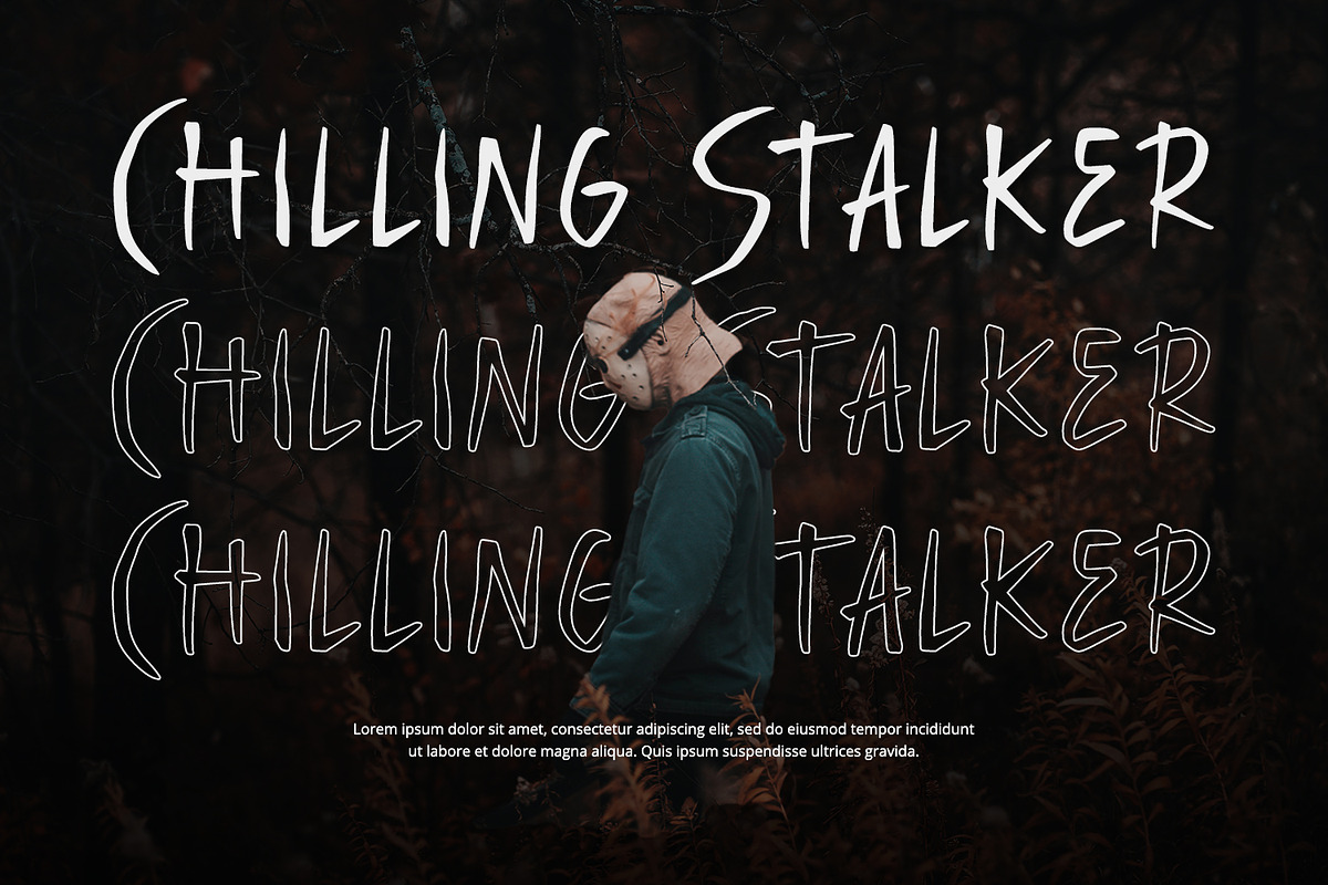 Morbid Night - Display Font, a Script Font by Alpaprana (Photo 6 of 10)
