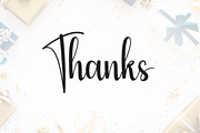 Morning Birthday | Script Font, a Handwritten Font by Scratchones (Thumbnail 9 of 9)