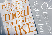 Wistenia Typeface, a Serif Font by Ivan Rosenberg (Thumbnail 12 of 18)