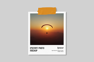 Instant Polaroid Photo Mockup, a Product Mockup by graphypix