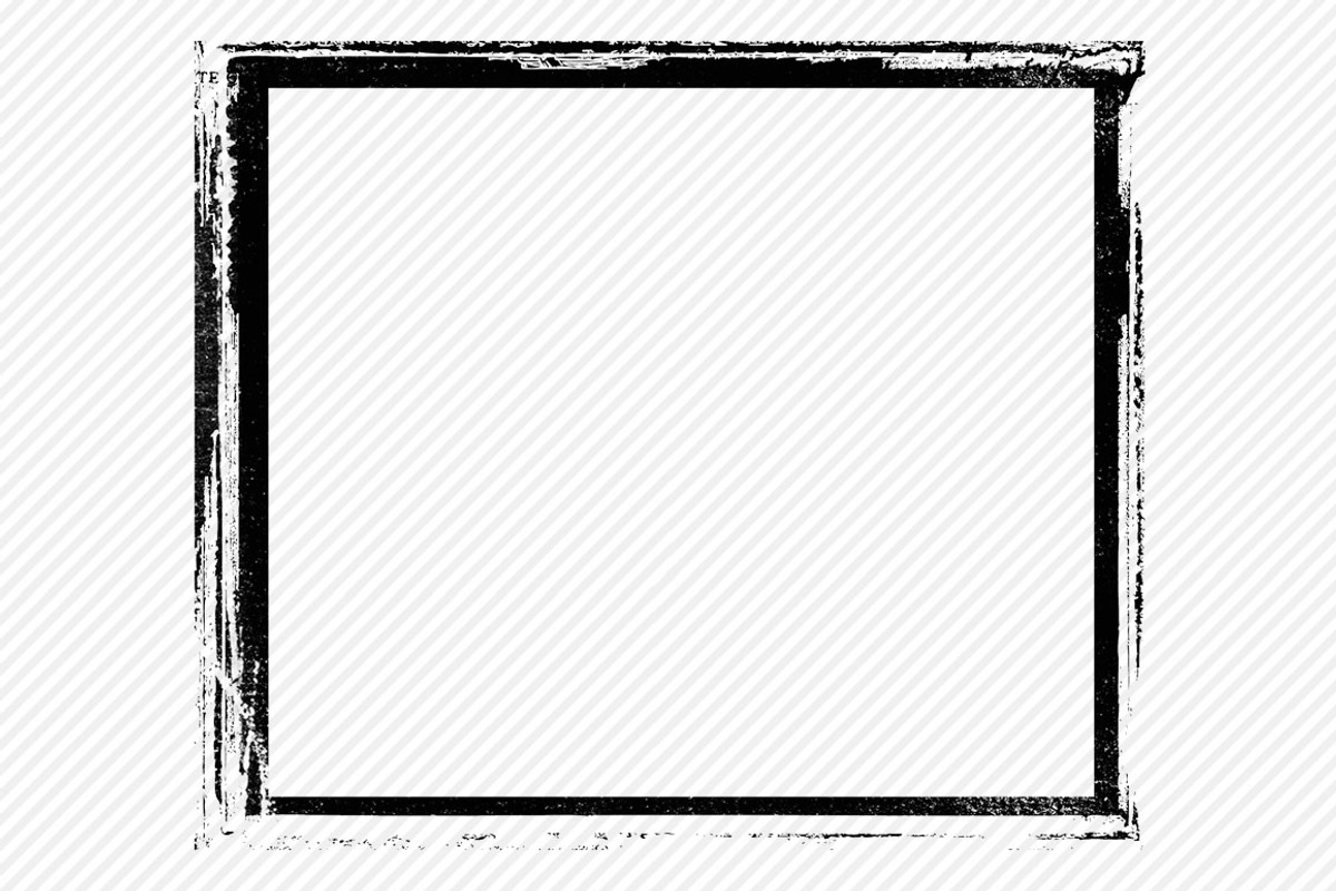 Grungy Frames 1 Brush for PS/PRO preview 6