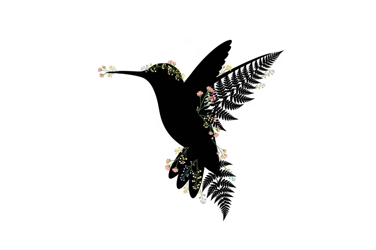 Decorative Floral Hummingbird Bundle, an Illustration by jahid234 (Photo 5 of 31)
