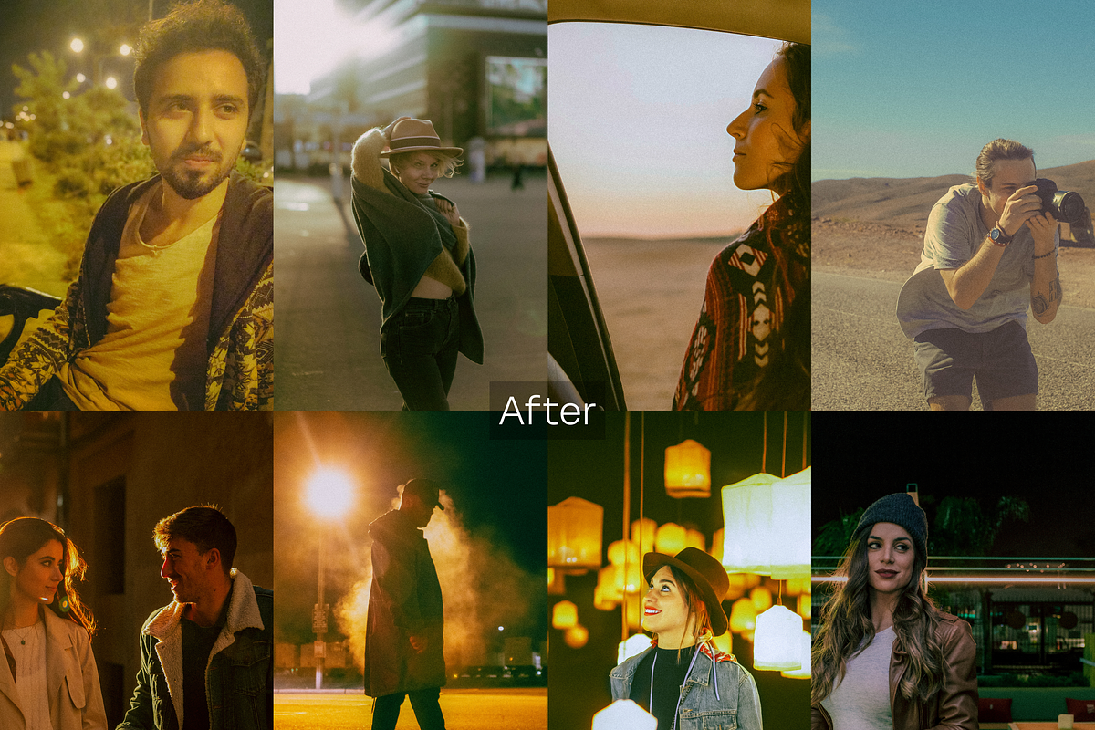 12 Warm Film Lightroom Presets, a Preset Add-On by RamsaGraphi (Photo 3 of 10)