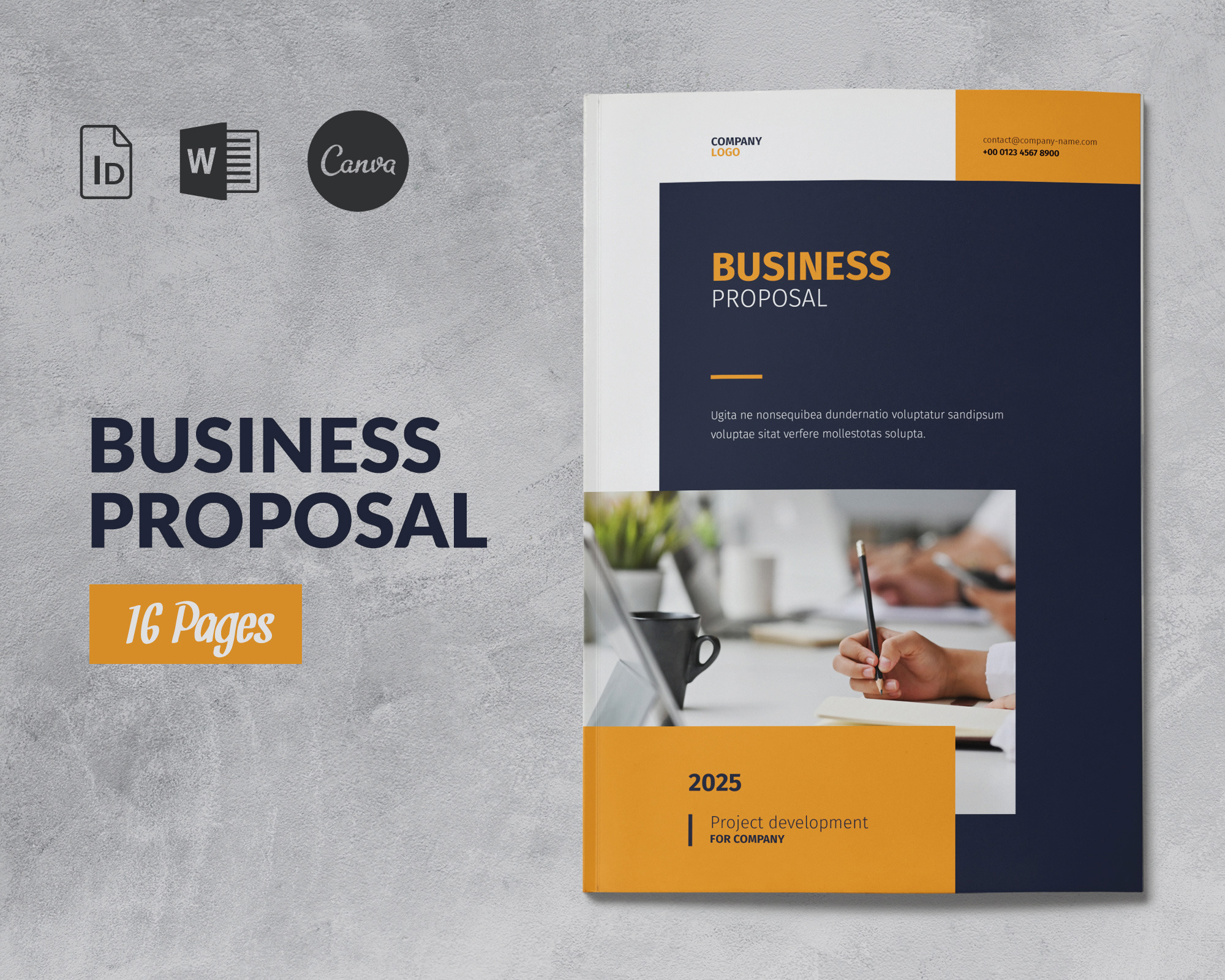 Canva Business Proposal, a Brochure Template by Sabin