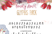 Beauty Heart, a Script Font by FHFont (Thumbnail 7 of 7)