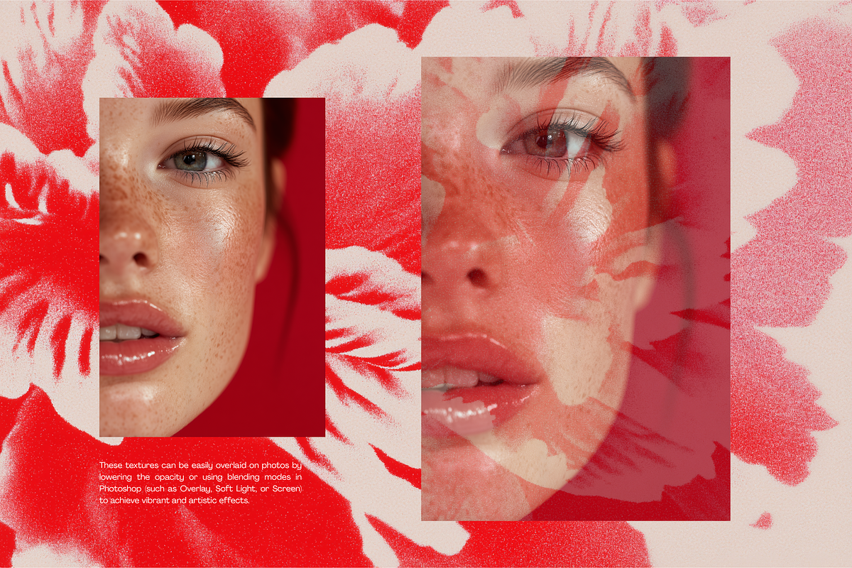 Retro Bloom Grain Textures, a Texture Graphic by Ann Creative (Photo 8 of 9)