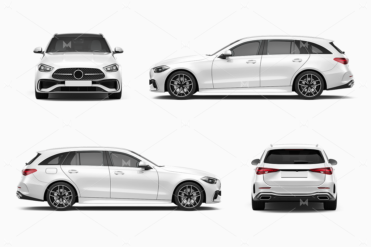 Station Wagon Mockup 4, a Product Mockup by Mockupix (Photo 12 of 12)