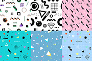Geometric 80's style patterns, Vol.2, a Pattern Graphic by NES.project (Thumbnail 11 of 12)