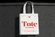 Tote Bag Mockup, a Packaging Mockup by Unerispace (Thumbnail 4 of 5)
