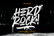Herdrock Brush Advertisement Font, a Script Font by Creatype Studio (Thumbnail 1 of 5)