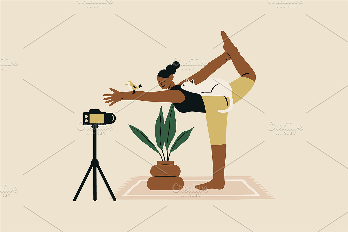 Influencer and Blogger Illustration, a Work Illustration by Jump Studio (Photo 6 of 10)