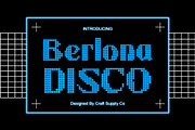 Berlona Disco, a Sans Serif Font by Craft Supply Co. (Thumbnail 1 of 8)