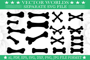 Bone SVG, Man, Woman, Bones SVG