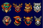 Animal Mascot Logo Illustration 5, an Illustration by Riswan Ratta (Thumbnail 3 of 3)